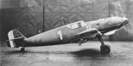 Asisbiz French AF later RAF AE476 Bf 109E3 1.JG76 White 1 WNr 1304 captured France 22nd Nov 1939 01
