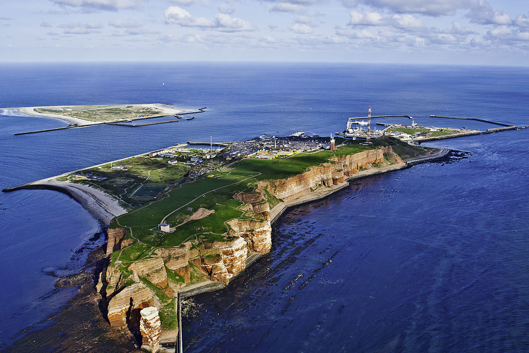 Heligoland is the name used by ancient writers for the island Abalus or Basileia German Bight