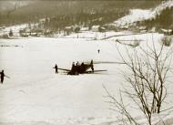 Asisbiz Messerschmitt Bf 109E7 Kommando Losigkeit Black 16 Hans Gerd Wenneker FL Vaernes Norway 6th Mar 1942 eBay 05