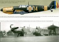 Asisbiz Messerschmitt Bf 109E3 FARR 7 Grupul Esc57 Yellow 14 WNr 2491 Bucharest 1942 0A