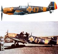 Asisbiz Messerschmitt Bf 109E3 FARR 7 Grupul Yellow 47 WNr 3643 Lungulescu Constantin Mamaia Avions 190 P37