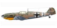 Asisbiz Messerschmitt Bf 109E7Trop 2.(H)14 Black 3 Arco Philaenorum Libya Dec 1941 0A