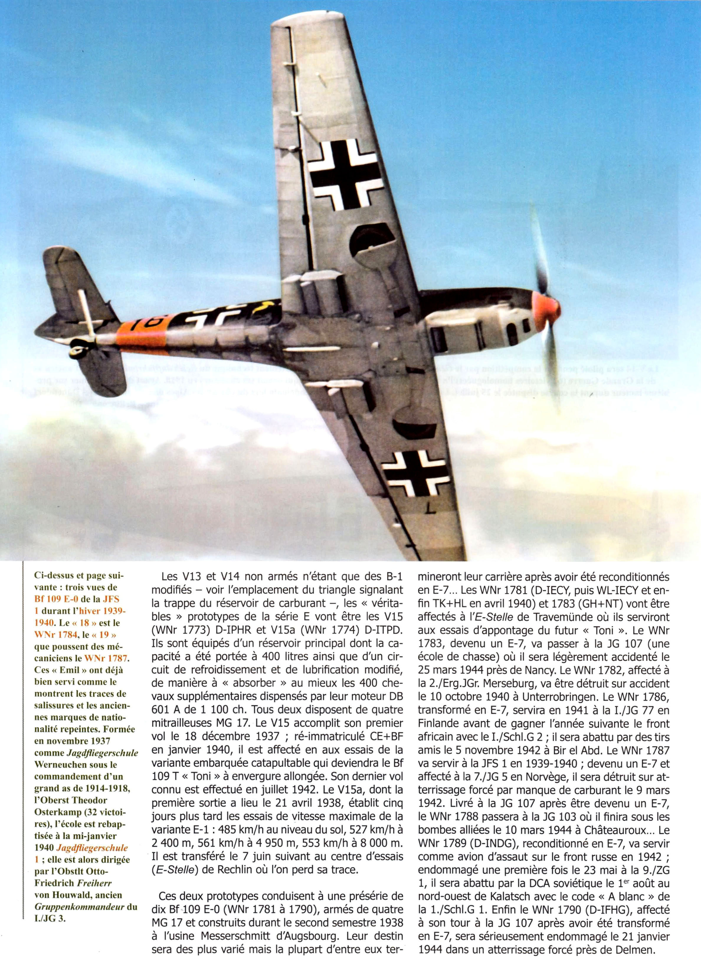 Messerschmitt Bf 109E0 JFS1 Black 16 Avions 189 P08
