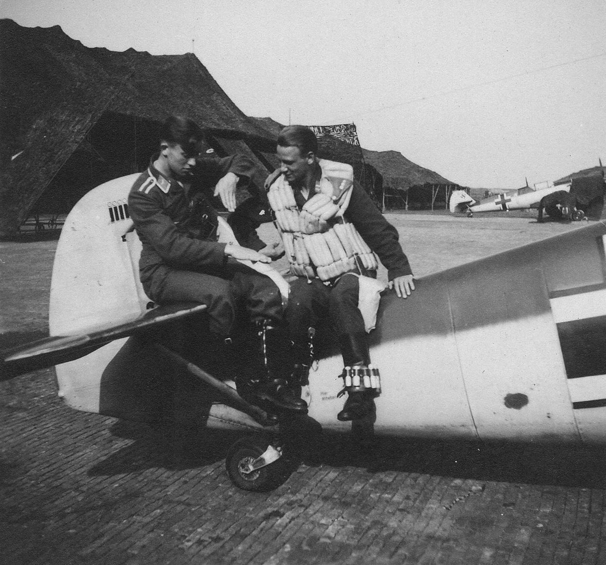 Messerschmitt Bf 109E 3.JG1 Uffz Heinrich Nocker at De Kooy Holland Jun 1941 01