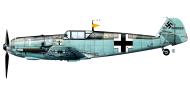 Asisbiz Messerschmitt Bf 109E4 1.JG1 White 1 Wilhelm Balthasar WNr 1559 France 6th June 1940 0A