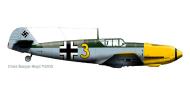 Asisbiz Messerschmitt Bf 109E7 3.JG1 Yellow 3 Hans Schubert De Kooy Airfield Holland 1941 0A