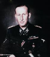 Asisbiz Aircrew Luftwaffe SS Obergruppenfuhrer Reinhard Heydrich painting 0A