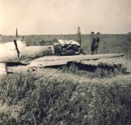 Asisbiz Messerschmitt Bf 109E3 Stab I.JG1 chevron bar force landed 1940 ebay 01