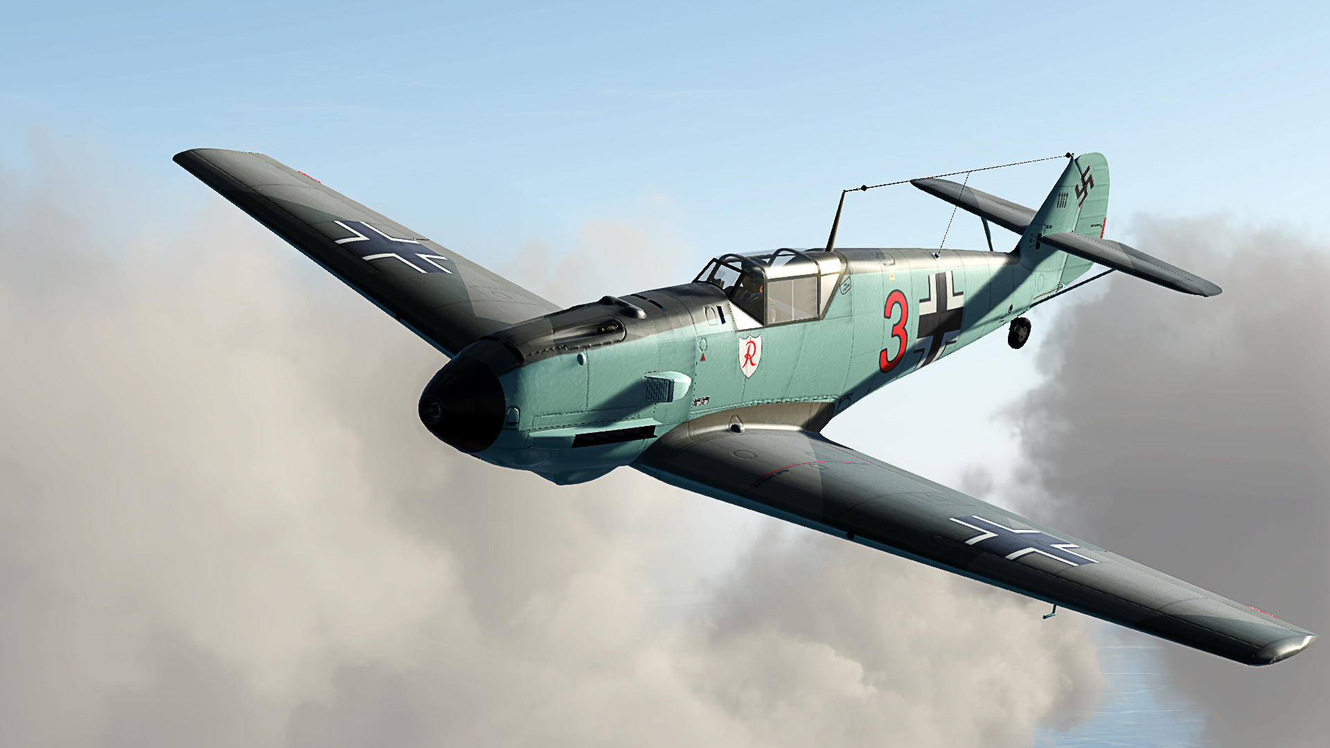 COD asisbiz Bf 109E1 2.JG2 Red 3 Battle of France 1940 V01