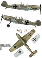 Asisbiz Messerschmitt Bf 109E4 1.JG2 White 15 Werner Machold WNr 5274 Beaumont le Roger 1940 Kagero 15026