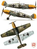 Asisbiz Messerschmitt Bf 109E4 1.JG2 White 9 Herman Reifferscheidt WNr 5159 sd 1st Nov 1940 Kagero 15016
