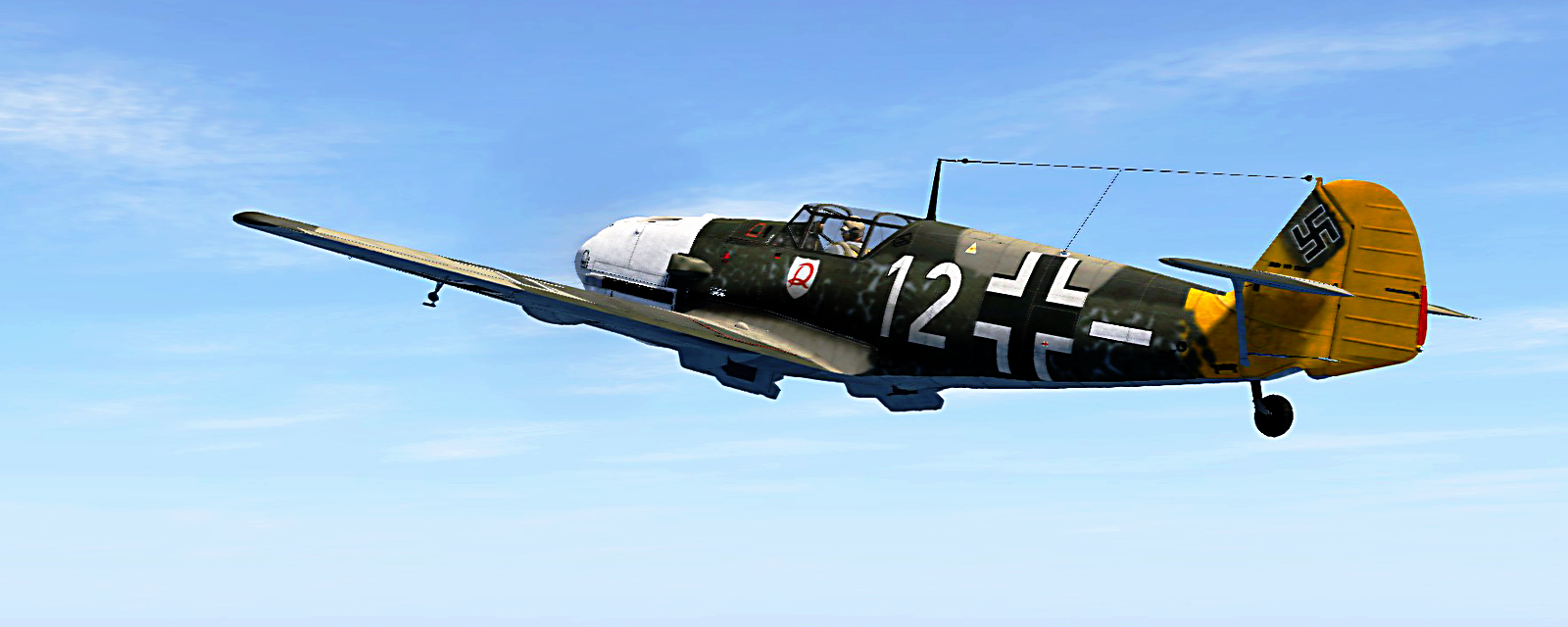 COD asisbiz Bf 109E3 4.JG2 W12 Emil von Stein WNr 1452 France 1940 V01