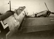 Asisbiz Messerschmitt Bf 109E3 11.JG2 White 5 showing structural damage ebay 01