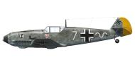 Asisbiz Messerschmitt Bf 109E4 7.JG2 White 7 Armin Ettling Beamont le Roger France 1940 0A