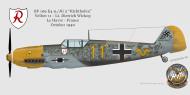 Asisbiz Messerschmitt Bf 109E4 9.JG2 Yellow 11 Dietrich Wickop Le Havre France Oct 1940 0A