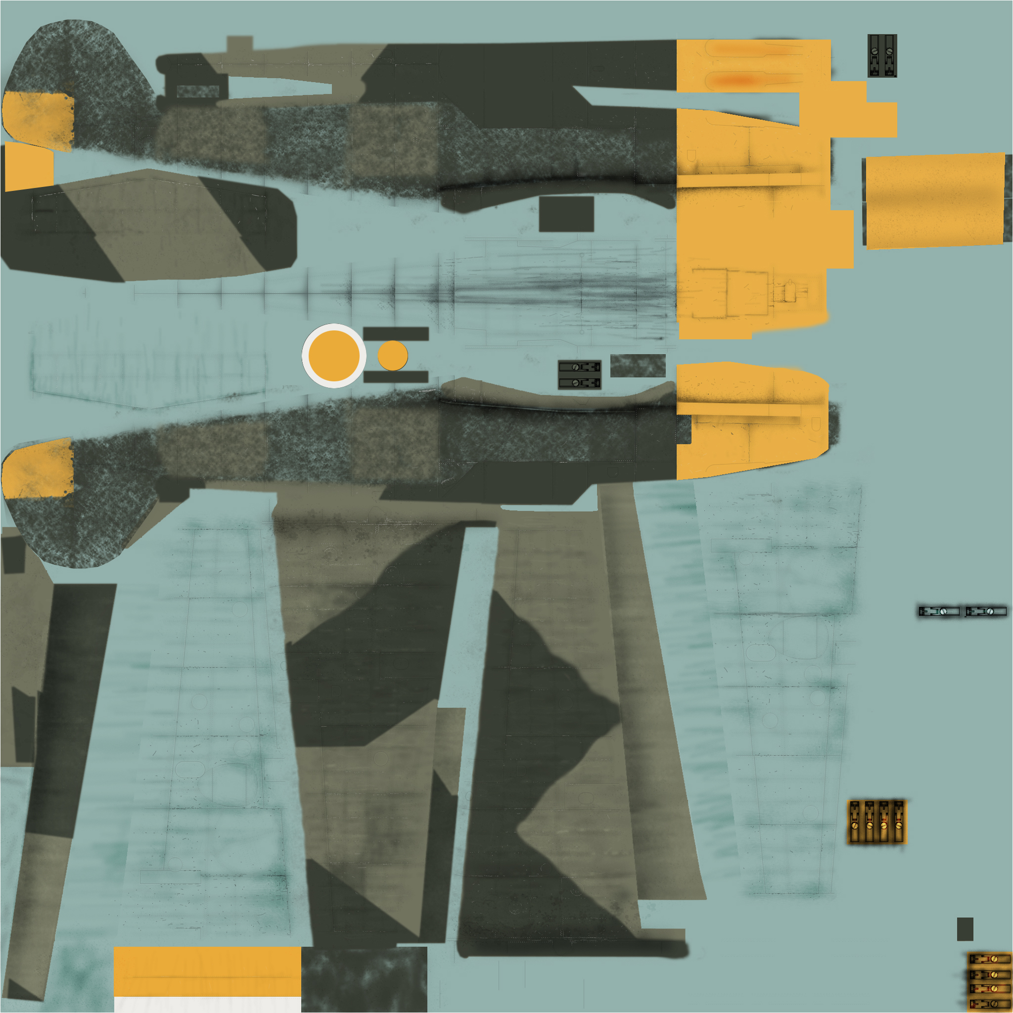 COD CF Bf 109E4 Geschwader Stab JG2 Helmut Wick France Oct 1940 NM