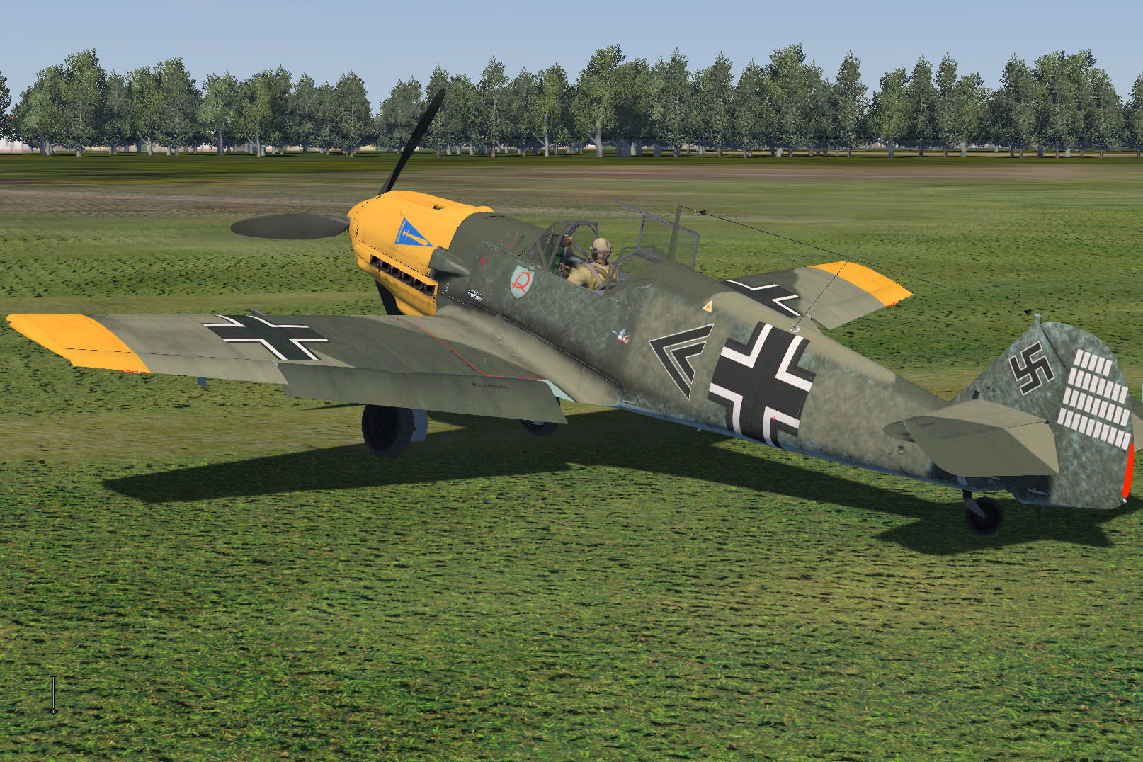 COD CF Bf 109E4 Geschwader Stab JG2 Helmut Wick France Sep 1940 V0A