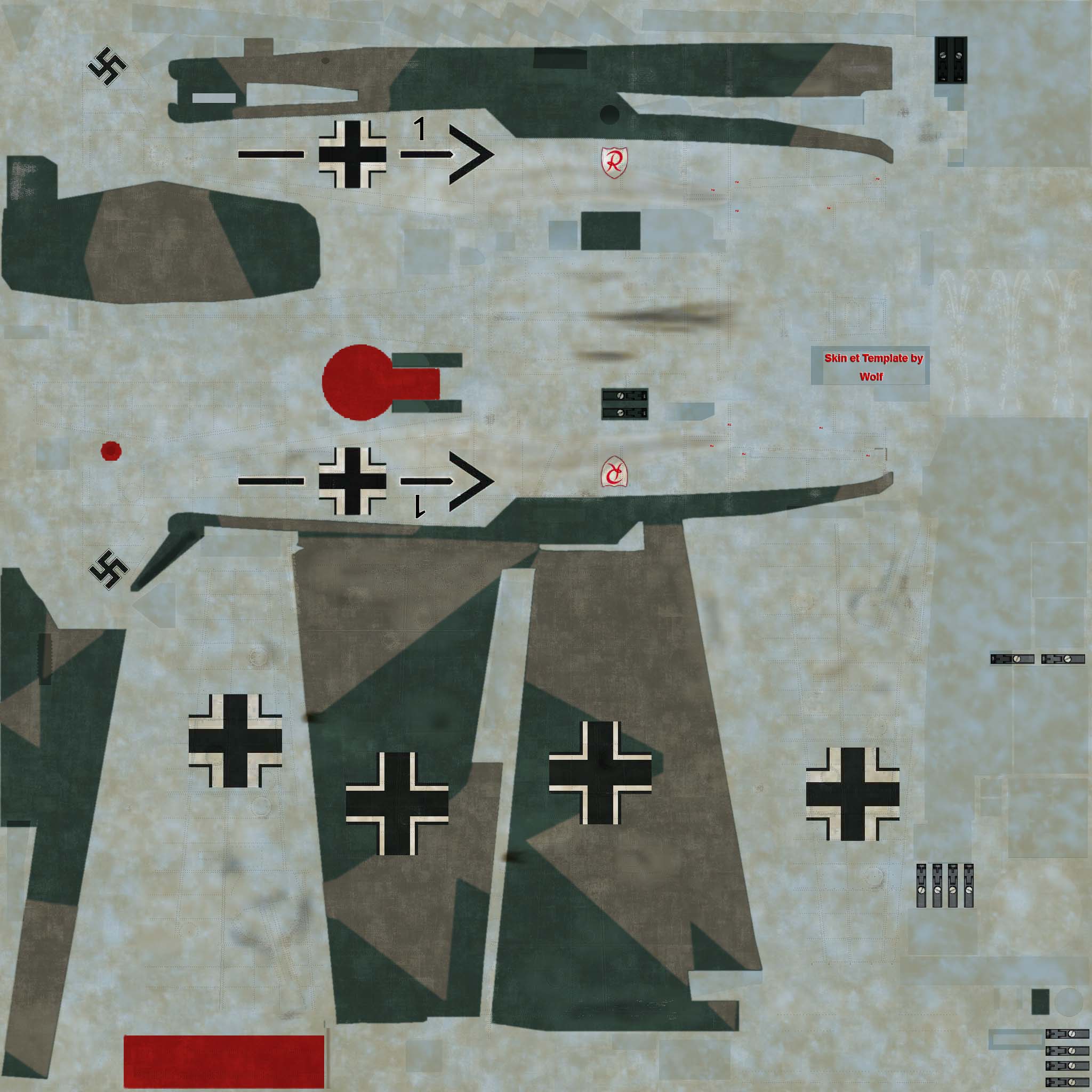 COD OD Bf 109E1 Stab JG2 Gerd von Massow France 1940