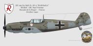 Asisbiz Messerschmitt Bf 109E4 Stab I.JG2 Paul Temme Beaumont le Roger France Aug 1940 0A