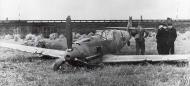 Asisbiz Messerschmitt Bf 109E4 Stab I.JG2 Paul Temme WNr 5068 after being sd 13th Aug 1940 01