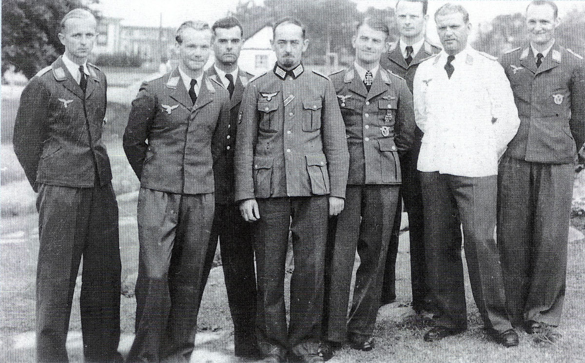 Aircrew Luftwaffe POWs including Hermann Reifferscheidt Canada 01
