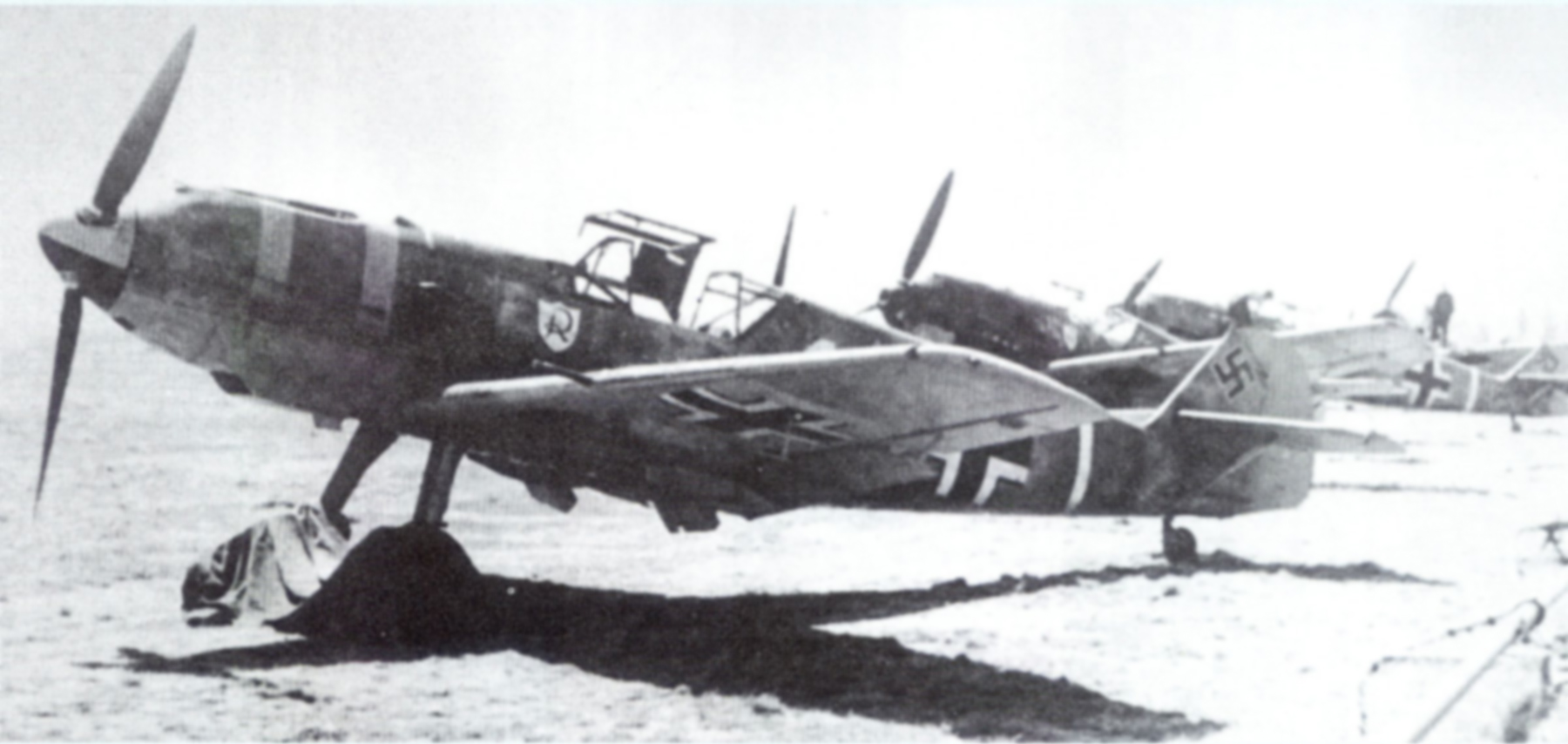 Messerschmitt Bf 109E7 ErgGr JG2 unknown location 01