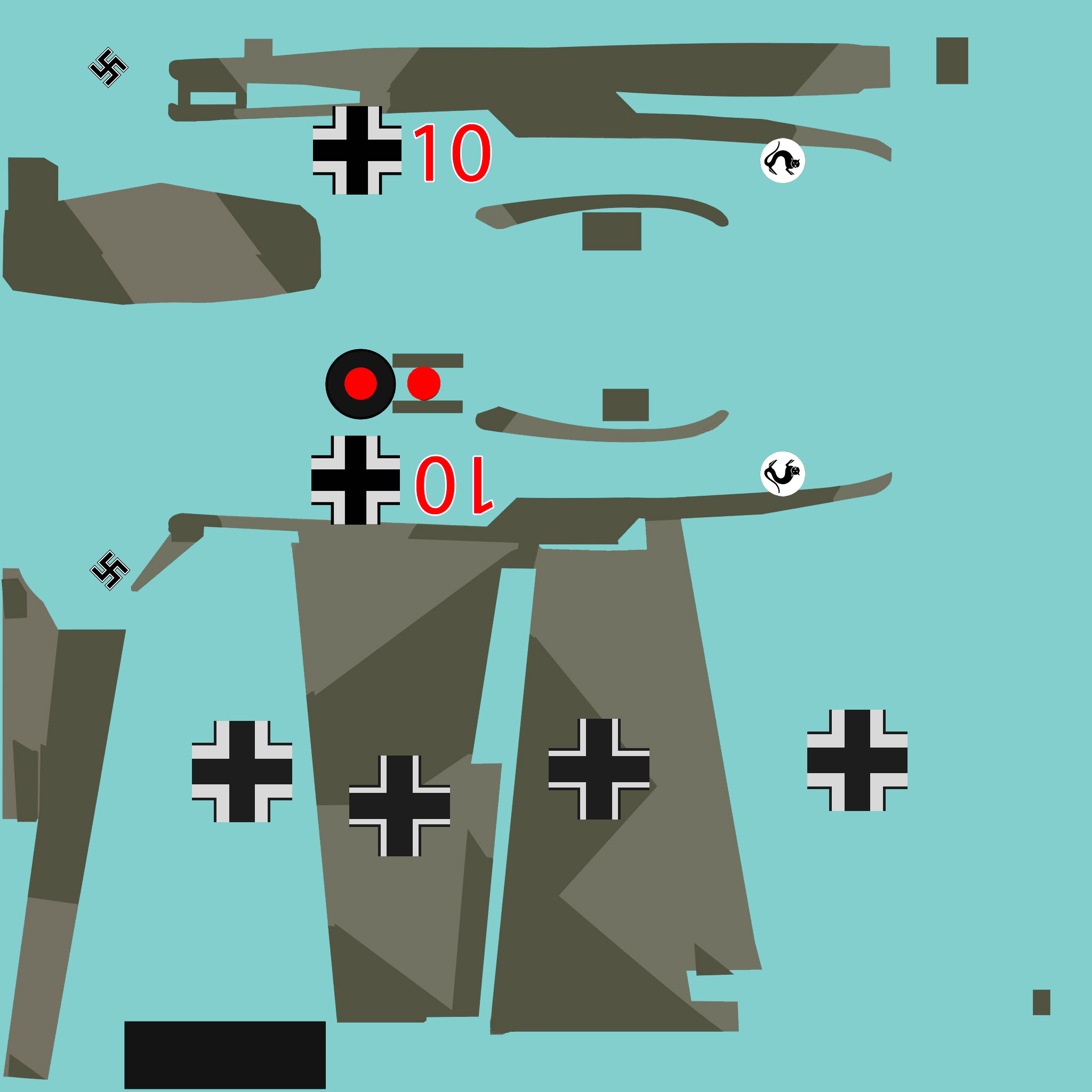 COD asisbiz Bf 109E3 2.JG20 Red 10 Germany 1939