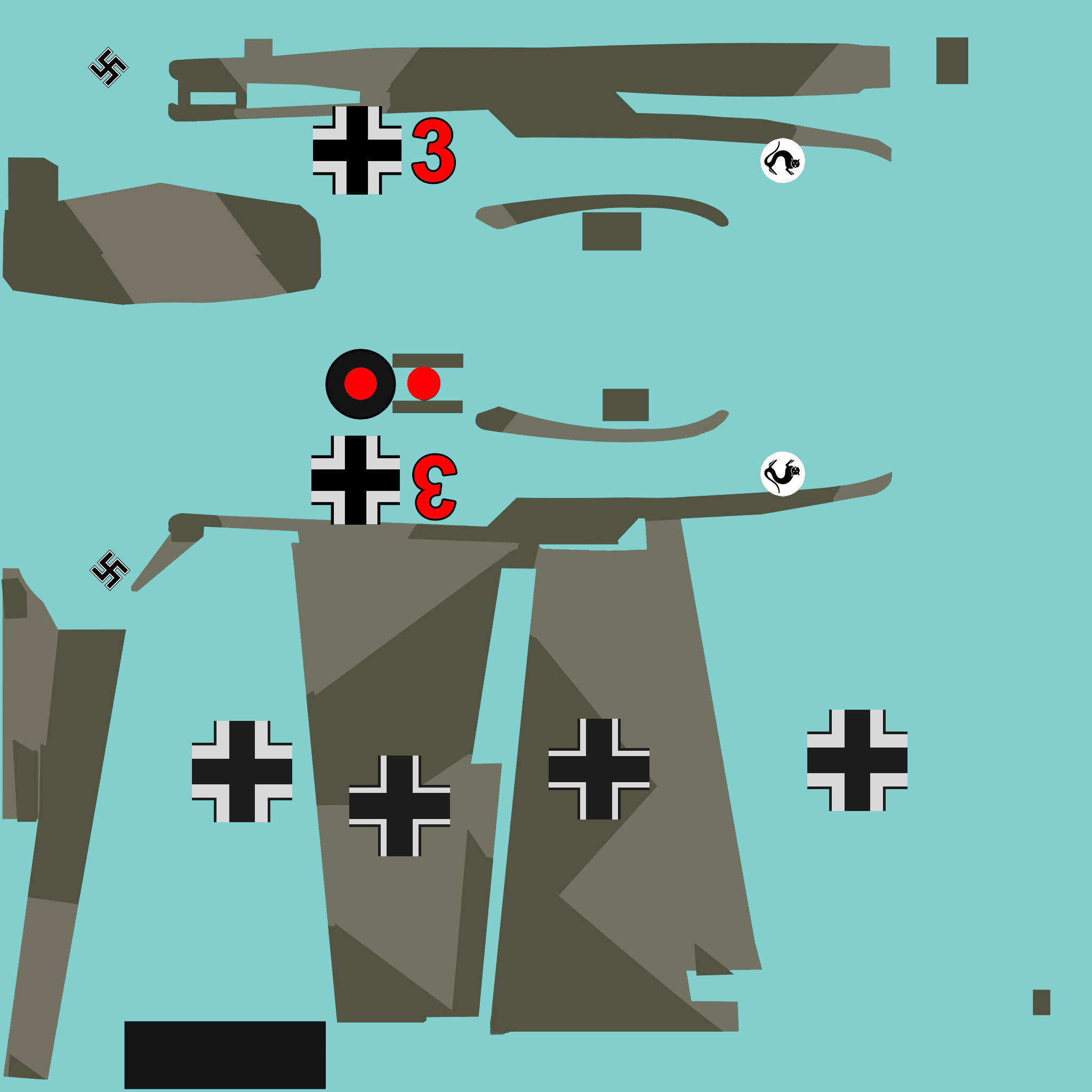 COD asisbiz Bf 109E3 2.JG20 Red 3 Germany 1939