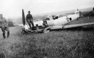 Asisbiz Messerchmitt Bf 109E3 1.JG21 White 10 belly landed Holland June 1940 ebay 01