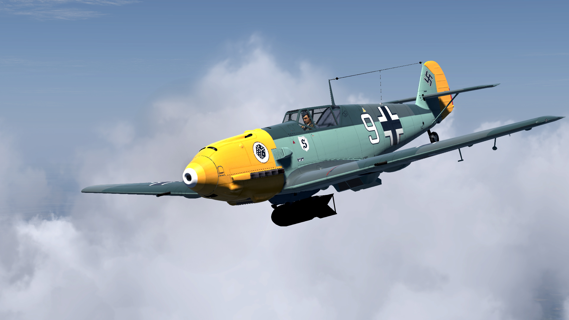 COD asisbiz Bf 109E7 Erg.Gr.JG26 White 9 Holland 1941 V01
