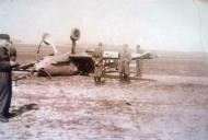 Asisbiz Messerschmitt Bf 109E 1.JG26 White 2 landing mishap France late 1940 eBay 01
