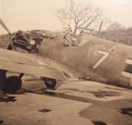 Asisbiz Messerschmitt Bf 109E1 1.JG26 White 7 undergoing routine maintenence Dusseldorf 1940 eBay 01
