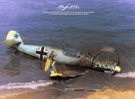 Asisbiz Messerschmitt Bf 109E1 2.JG26 Red 4 WNr 3884 belly landed Pas de Calais France 4th Sep 1940 02