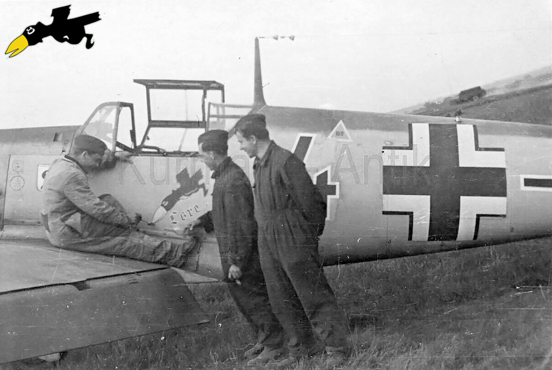 Messerschmitt Bf 109E4 5.JG26 Black 4 Lore France summer 1940 eBay 01
