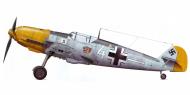 Asisbiz Messerschmitt Bf 109E3 4.JG26 White 4 Horst Perez WNr 1190 crash landed Sussex 30th Sep 1940 0A