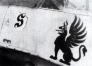 Asisbiz Aircraft emblem of JG26 red griffin or Hellhound 01