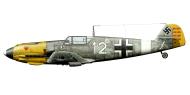 Asisbiz Messerschmitt Bf 109E7B 7.JG26 White 12 Joachim Muncheberg WNr 3826 Gela Sicily March 1941 0B