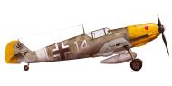 Asisbiz Messerschmitt Bf 109E7B 7.JG26 White 14 Hans Johannsen Gela Sicily March 1941 0A