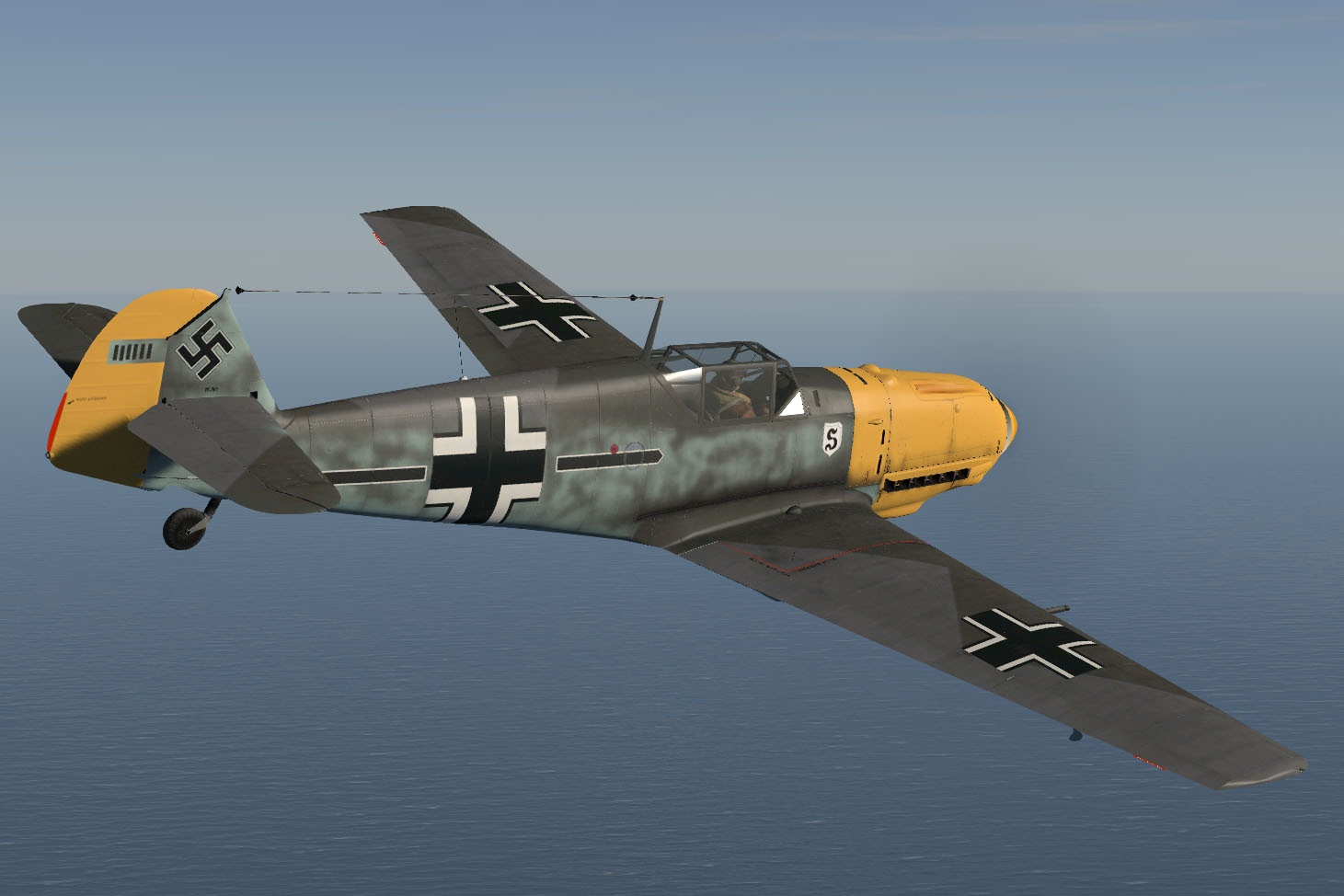 COD CF Bf 109E4 Stab II.JG26 Walter Horten France Nov 1940 V0A