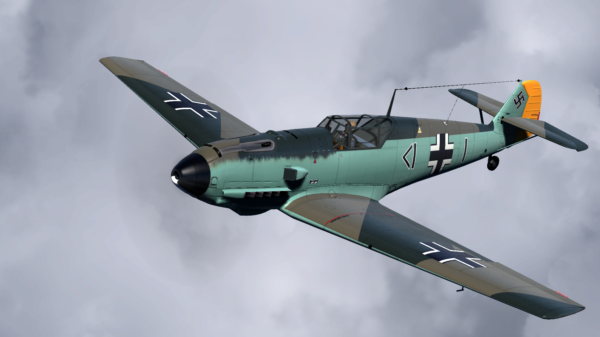 COD asisbiz Bf 109E1 Stab III.JG26 Werner Bartels WNr 6296F sd Kent July 1940 V01