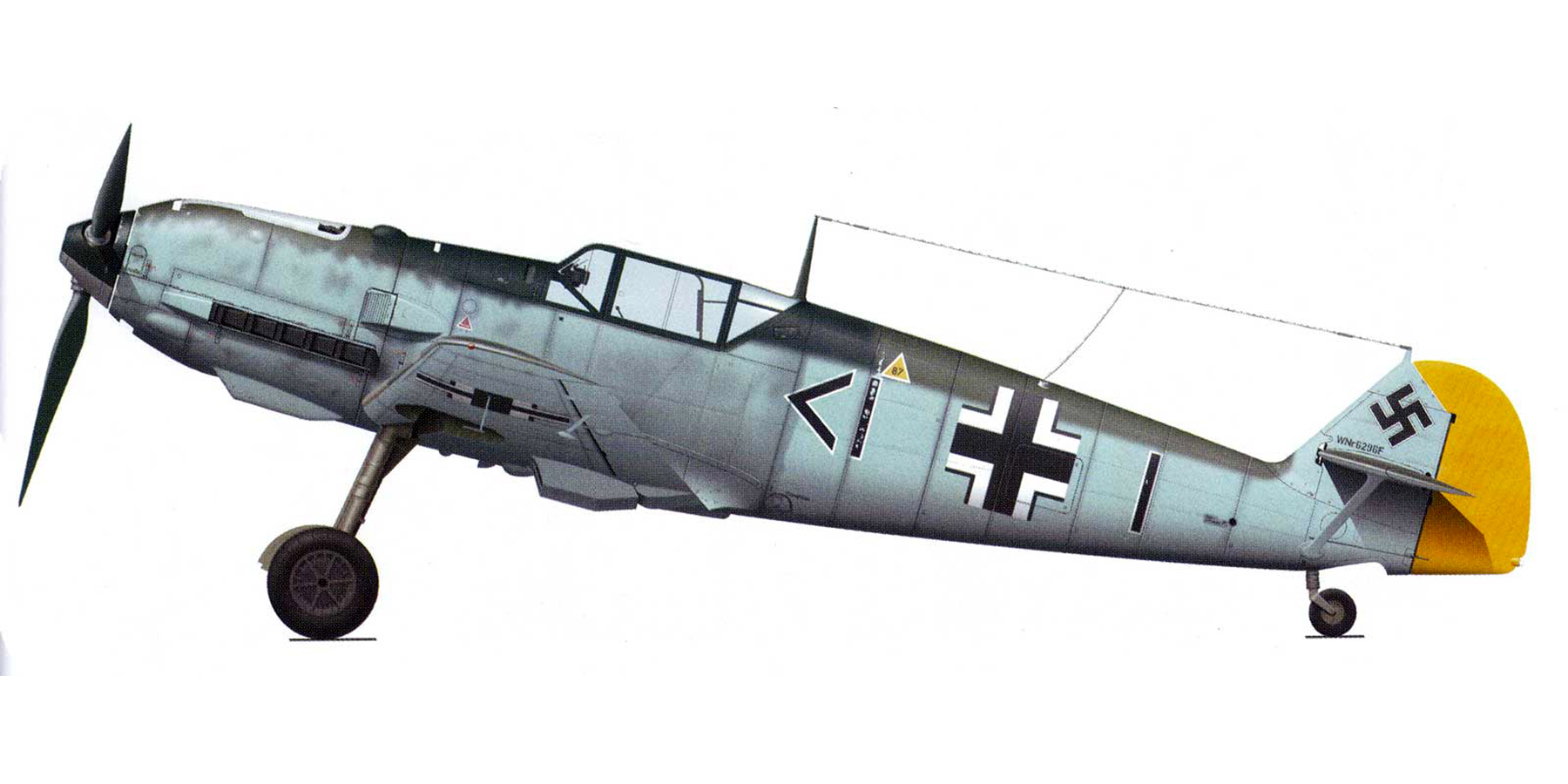 Messerschmitt Bf 109E1 Stab III.JG26 Werner Bartels WNr 6296F force landed Kent 24th Jul 1940 0A