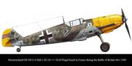 Asisbiz Messerschmitt Bf 109E4B Stab I.JG26 Rolf Pingel Stkz KB+LV WNr 5582 France Nov 1940 0A