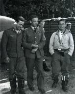 Asisbiz Aircrew Luftwaffe ace JG26 Josef Priller with a RAF downed pilot France 1940 01