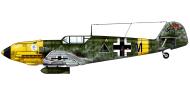 Asisbiz Messerschmitt Bf 109E7B 15.JG27 Triangle M Angel Salas Staritsa Sep 1941 0A