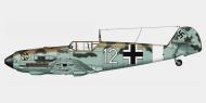 Asisbiz Messerschmitt Bf 109E4Trop 1.JG27 White 12 Sicily May 1941 0A