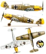 Asisbiz Messerschmitt Bf 109E7Trop 1.JG27 White 1 Wolfgang Redlich Libya 1941 Kagero 15007