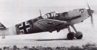Asisbiz Messerschmitt Bf 109E7Trop 2.JG27 Black 1 Erich Gerlitz taxing North Africa 1941 01