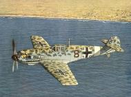 Asisbiz Messerschmitt Bf 109E7Trop 2.JG27 Black 8 Franz Elles Libya 1941 02