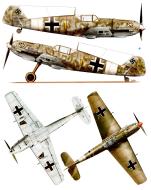 Asisbiz Messerschmitt Bf 109E7Trop 3.JG27 Yellow 1 Gerhard Homuth El Gazala Libya 1941 Kagero 15007