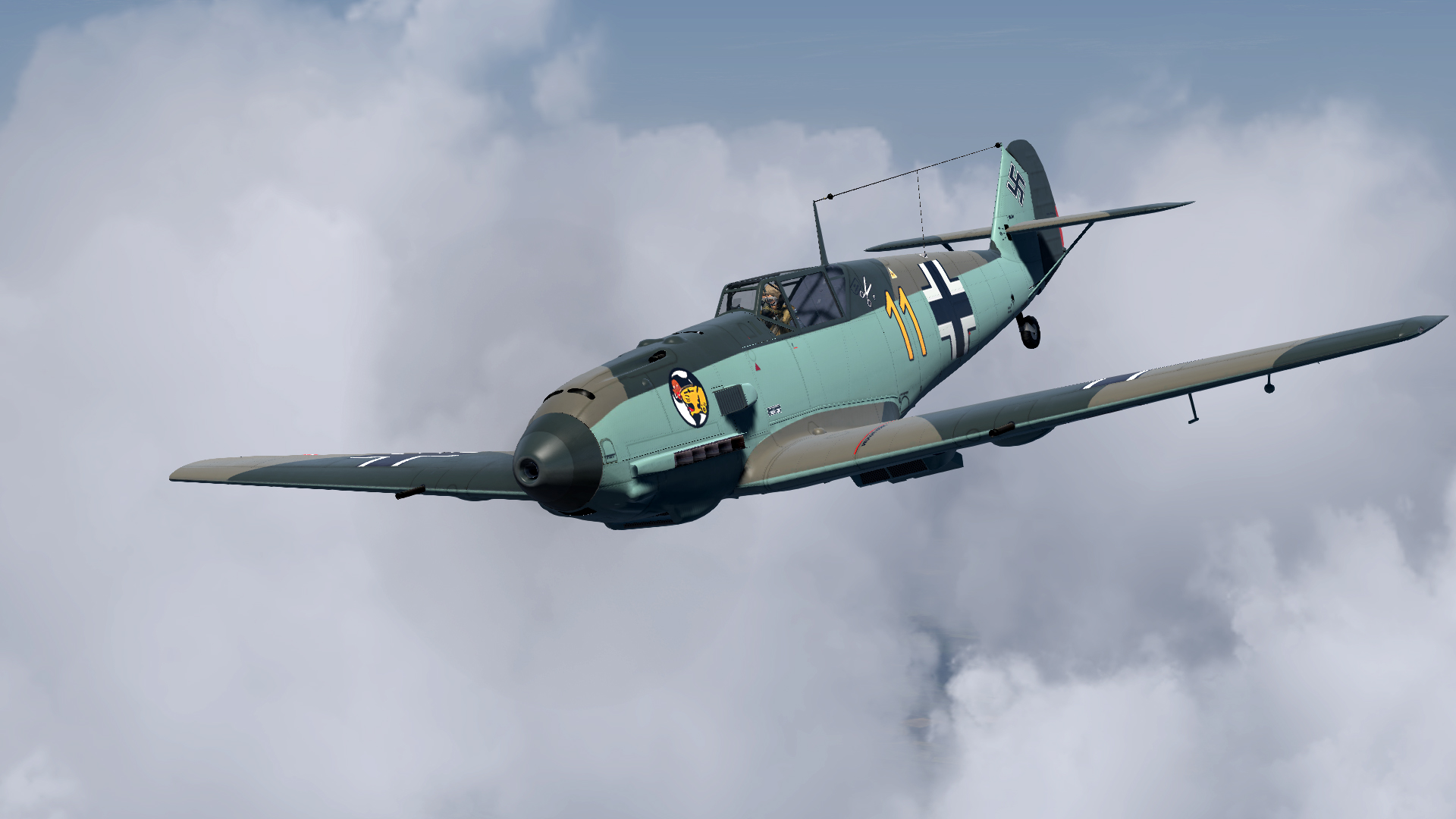 COD asisbiz Bf 109E3 3.JG27 Y11 Werner Schuller WNr 3225 France 1940 V01